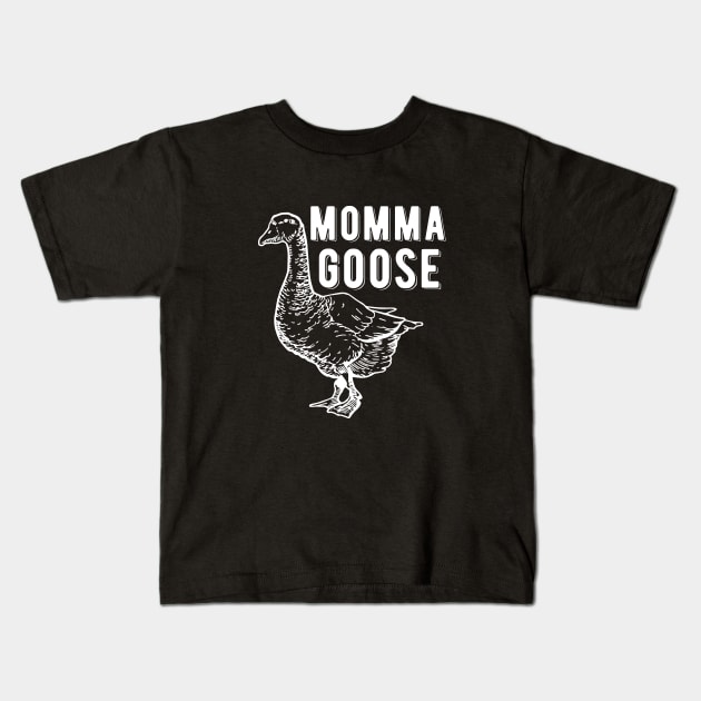 Momma Goose Kids T-Shirt by KC Happy Shop